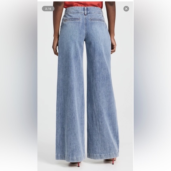 alice + olivia jeans 🪩 paula pant - Picture 3 of 4